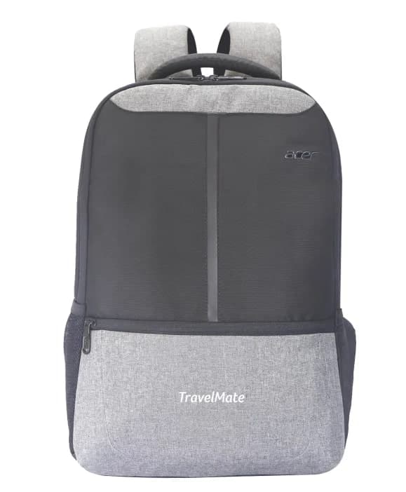 Acer (5W.50664.658) Commercial Backpack / Office Bag ( Black and Cantonic Grey)