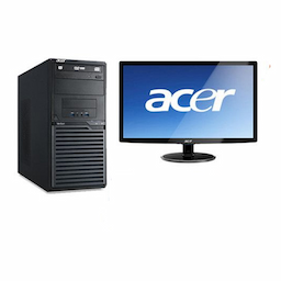 Acer Aspire Desktop UX.BH5SI.517 Desktop, 19.5 Inches, 4 GB, 1 TB, Core i3, Black
