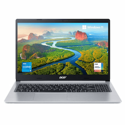 Acer Aspire 5 Notebook - A515-56 (NX.A1ESI.00P) Intel Core i5 11th Gen 8 GB RAM 1 TB HDD 15.6 Inches Windows 11 Silver