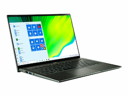 Acer Swift 5 Notebook - SF514-55TA-72VG (NX.A6SSI.001) Intel Core i7 11th Gen 16 GB RAM 1 TB SSD 15.6 Inches Windows 10 Mist Green