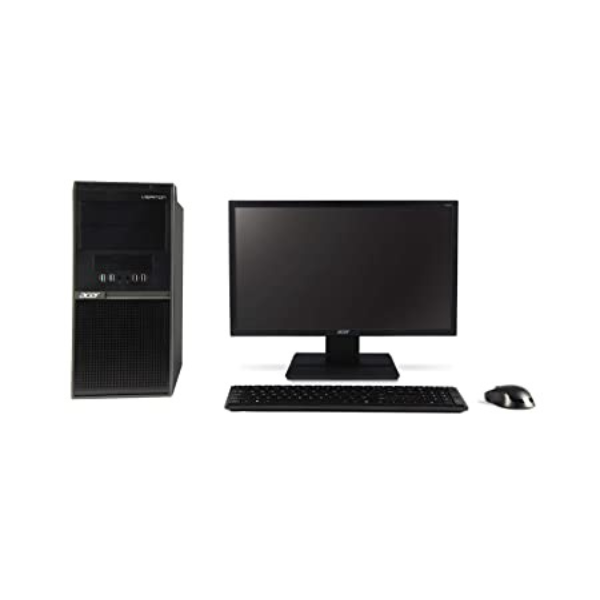 Acer Veriton M200 VT.BH5SI67319 All-in-One Desktop, Windows 11 Home, 19.5 Inches, 8 GB, 1 TB, Black