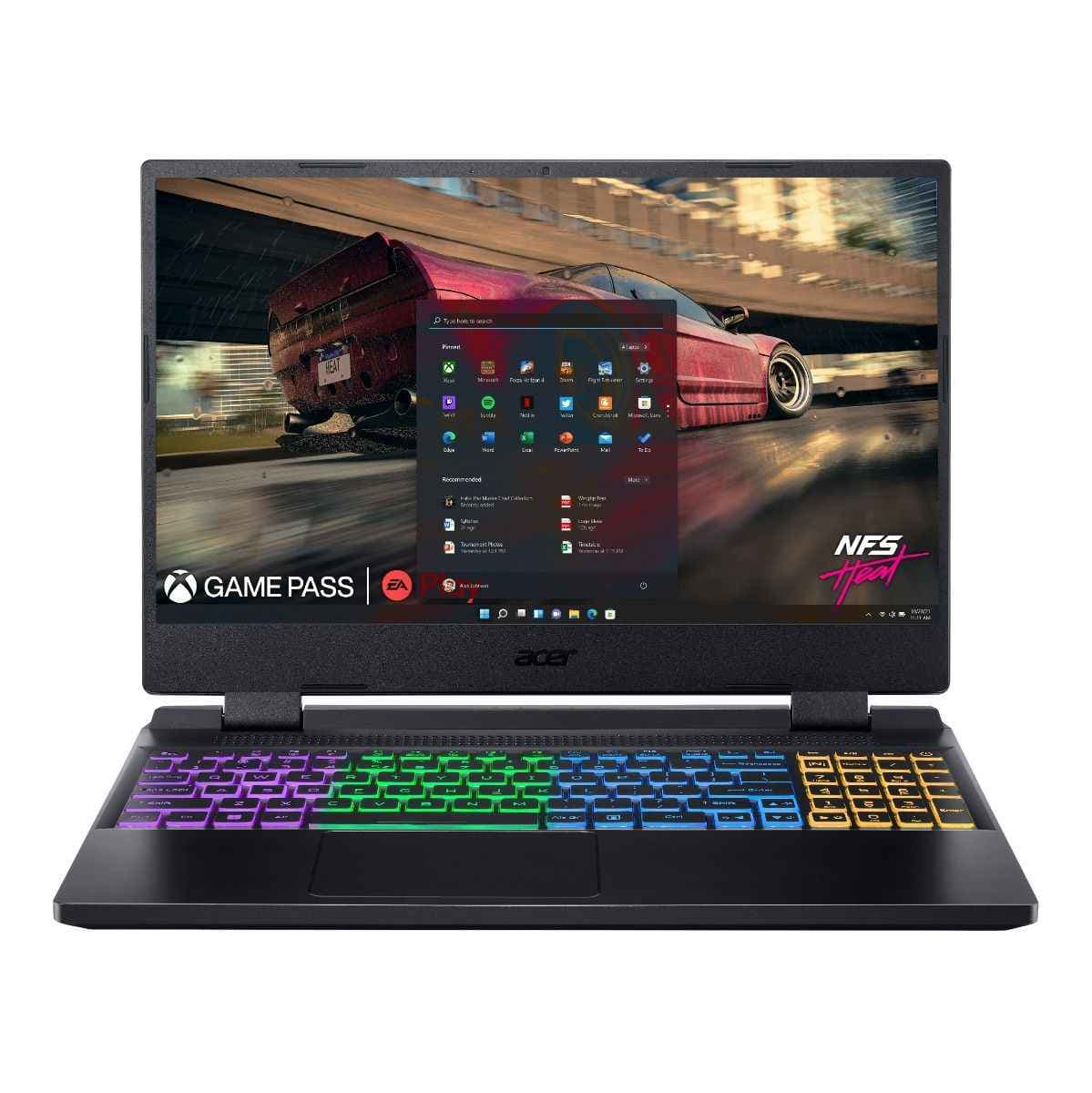 Acer Nitro 5 gaming laptop 12th Gen Intel Core i7-12700H processor, 16 GB, 512 GB SSD, 1TB HDD, NVIDIA GeForce RTX 3050 Ti , 144hz AN515-58 with 39.6 cm (15.6 inches) IPS display, 2.6 Kgs, Windows 11 Home