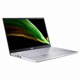 Acer NX.ABNSI.009 Swift 3 Laptop, Intel Core i5 11th Gen, 14 inch, 8 GB RAM, 512 GB, Intel Iris Xe Graphics, FHD LED-Backlit Display, Windows 11, MS Office 2021, Pure Silver