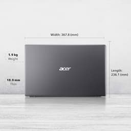 Acer Swift X Powerful Thin & Light Laptop 16.1 inch Full HD 100% sRGB Display, Intel Core i7-11390H Processor, RTX 3050 Ti 4GB GDDR6 Graphics ,1 TB SSD , 16GB RAM, Fingerprint Reader, Windows 11 Home MS Office