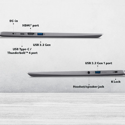 Acer Swift X Powerful SFX16-51G (NX.AYKSI.001) Thin & Light Laptop, Intel Core i5-11320H Processor, 16.1 inch Full HD 100% sRGB Display, RTX 3050 4GB GDDR6 Graphics , 16GB RAM, 512GB SSD, FPR, Windows 11 Home & MS Office