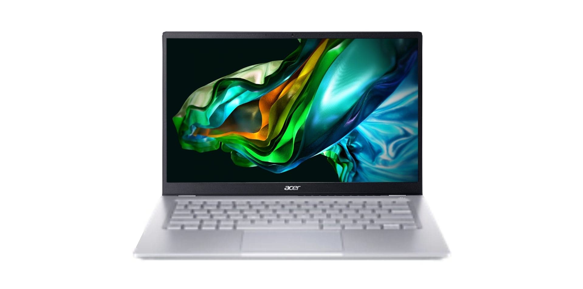 Acer Swift Go SFG14-41-R3FA Silver Notebook, AMD Ryzen 5 7530U, 8 GB LPDDR4X, 512 GB SSD, AMD Radeon Graphics, 35.6 cm (14") 1920 x 1080 Display, Bluetooth 5.2, White Backlight, 1.25 kg, Windows 11 Home