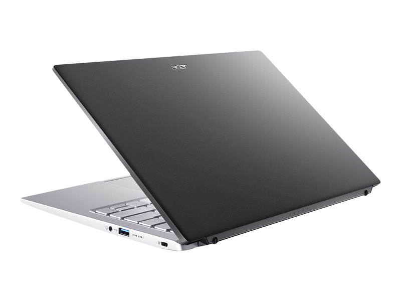 Acer Swift 3 OLED Laptop, 12th Gen Intel Core i5 (12-Core), 16GB, 512GB SSD, Fingerprint Reader, Steel Gray, 1.4 kg, Windows 11 Home MS Office