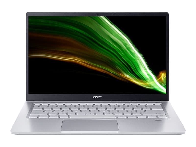 Acer Swift 3 SF314-43 Laptop, 14 Inch, Ryzen 5 5500U, 8 GB RAM, 512 GB SSD, US Intl