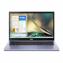 Acer Aspire 5 A515-57 Thin and Light Laptop, Intel Core i3 12th Gen, 8 GB RAM 512 GB SSD, 15.6 Inch, Glacier Blue, 1.7 kg, Windows 11 Home MS Office