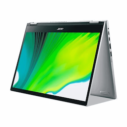 Acer Spin 3 Convertible Notebook - NX.A9VSI.005 Intel Core i5 11th Gen 8 GB RAM 512 GB SSD 13.3 Inches Windows 11 Silver