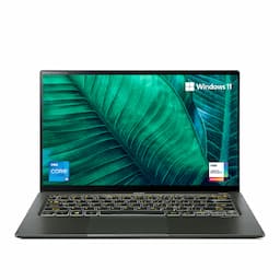 Acer Swift 5 SF514-55TA (NX.A6SSI.005) Mist Green Laptop, Intel Core i5 11th Gen, 8 GB RAM, 512 GB SSD, 14 Inches (35.56 cm), Intel Integrated Iris Xe, Windows 11