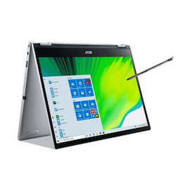 Acer Spin 3 Convertible Notebook - NX.A9VSI.005 Intel Core i5 11th Gen 8 GB RAM 512 GB SSD 13.3 Inches Windows 11 Silver