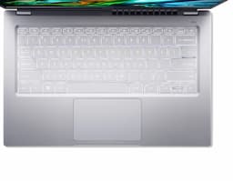 Acer Swift Go SFG14-41-R3FA Silver Notebook, AMD Ryzen 5 7530U, 8 GB LPDDR4X, 512 GB SSD, AMD Radeon Graphics, 35.6 cm (14") 1920 x 1080 Display, Bluetooth 5.2, White Backlight, 1.25 kg, Windows 11 Home