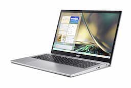 Acer Aspire 3 A315-510P (UN.KDHSI.002) Silver Laptop, Intel Core i3 N305, 8 GB RAM, 256 GB SSD, 39.6 cm (15.6") Full HD, Intel UHD Graphics, 1.7 KG, Windows 11 Home