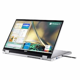 Acer Spin 3 (2 in 1) With Stylus Intel Core i5 12th Gen, 16 GB RAM, 512 GB SSD, 35.6 cm (14") Full HD 1920 x 1080 Touchscreen Display, 1.5 Kg, Windows 11 Home with MS Office
