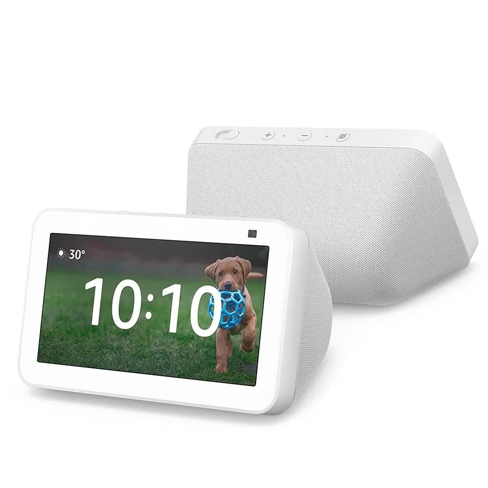 All new Echo Show 5 (2nd Gen, 2021 release) - Smart speaker with 5.5 Inch(13.9cm) screen, crisp sound and Alexa (White)