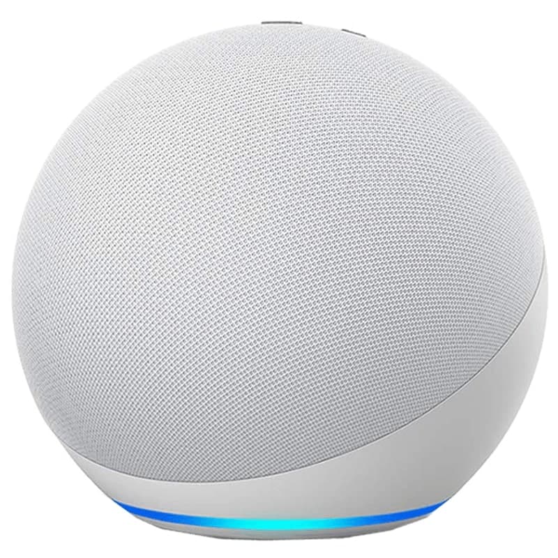 Amazon Echo 4th Gen B085FWR7T4, White, Alexa Built-In Smart Wi-Fi Speaker, Premium Dolby Sound