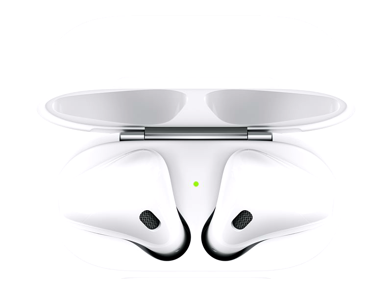 Apple MV7N2HN/A AirPods with Charging Case, 2nd generation, true wireless earphones with mic, ear-bud, Bluetooth, White