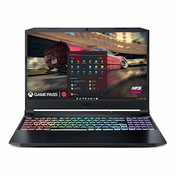 Acer Nitro 5 AN515-45 (NH.QCLSI.004) Black gaming laptop,  AMD Ryzen 5-5600H, 39.6 cm (15.6 inch) IPS display, 8GB RAM,  512 GB SSD, NVIDIA GeForce RTX 3050 4GB Graphics, 144Hz, Windows 11 Home