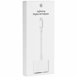Apple MD826ZM/A Lightning Digital AV Adapter, Lightning cable, HDMI