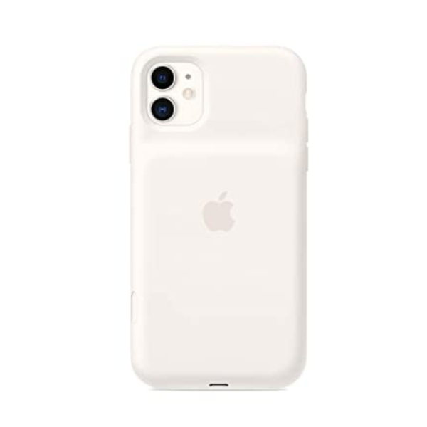 Apple iPhone 11 Smart Battery Case with Wireless Charging - White - MWVJ2HN/A