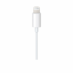 APPLE MXK22ZM/A, Lightning Cable 1 A 1.2 m, Compatible with Lightning to 3.5 mm Audio Cable, White, One Cable