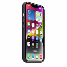 Apple MPP63ZM/A iPhone 14 Leather Case with MagSafe - Ink