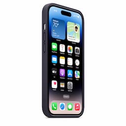 Apple/MPPJ3ZM/A/iPhone 14 Pro Leather Case with MagSafe - Ink
