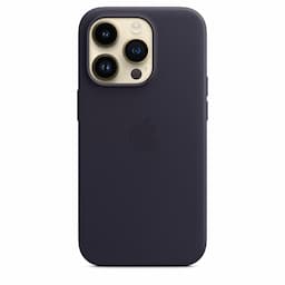 Apple/MPPJ3ZM/A/iPhone 14 Pro Leather Case with MagSafe - Ink