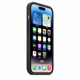 Apple/MPPG3ZM/A/iPhone 14 Pro Leather Case with MagSafe - Midnight