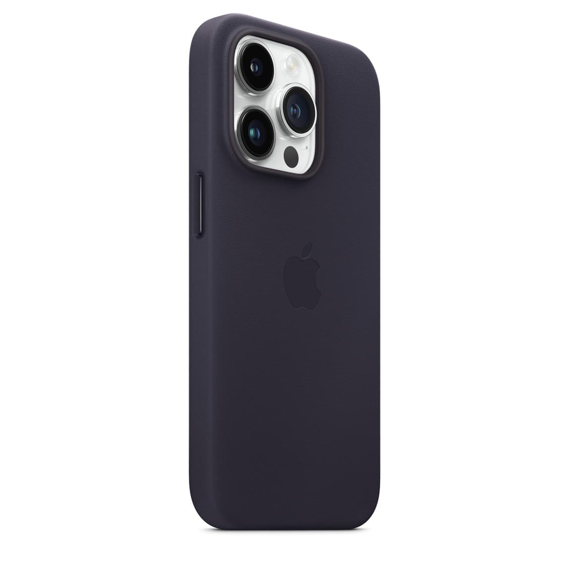 Apple/MPPJ3ZM/A/iPhone 14 Pro Leather Case with MagSafe - Ink