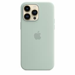 Apple MPTY3ZM/A iPhone 14 Pro Max Silicone Case with MagSafe - Succulent