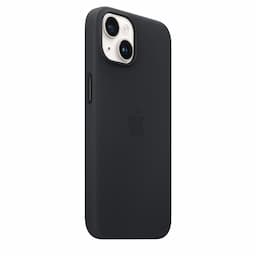 Apple/MPP43ZM/A/iPhone 14 Leather Case with MagSafe - Midnight