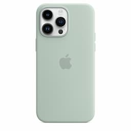 Apple MPTY3ZM/A iPhone 14 Pro Max Silicone Case with MagSafe - Succulent