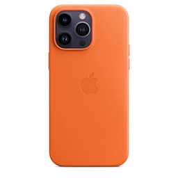 Apple MPPR3ZM/A iPhone 14 Pro Max Leather Case with MagSafe - Orange