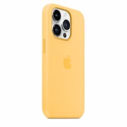 Apple MPTM3ZM/A iPhone 14 Pro Silicone Case with MagSafe - Sunglow