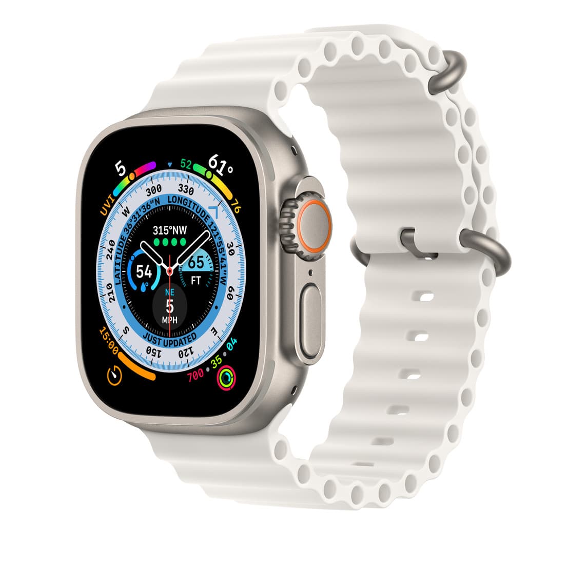 Apple/MQE93ZM/A/APPLE WATCH 49 WHITE OB-ZML