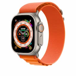 Apple/MQE03ZM/A/APPLE WATCH 49 ORANGE ALP M-ZML