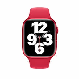 Apple MP7J3ZM/A - band for smart watch - 45 mm, Red