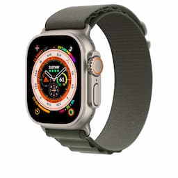 Apple/MQE33ZM/A/APPLE WATCH 49 GREEN ALP M-ZML