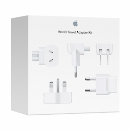 Apple World Travel Adapter Kit - power connector adapter kit