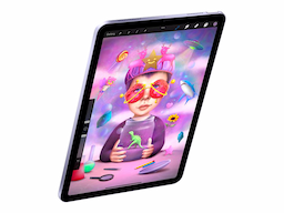 Apple iPad Air 5th Gen (MME23HN/A) Purple, 27.69 cm (10.9 inch) Wi-Fi Tablet, 64 GB, iOS 15