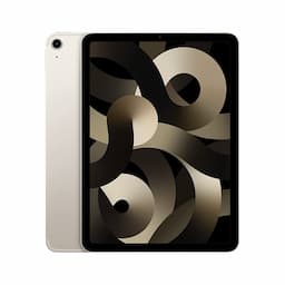 Apple iPad Air 5th Gen (MM743HN/A) Starlight,  27.69 cm (10.9 inch) Wi-Fi + Cellular Tablet, 256 GB, iOS 15