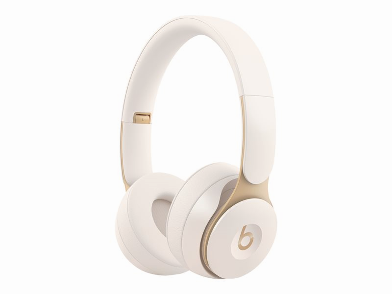 Beats Solo Pro MRJ72ZM/A Wireless Noise Cancelling Headphones - Ivory