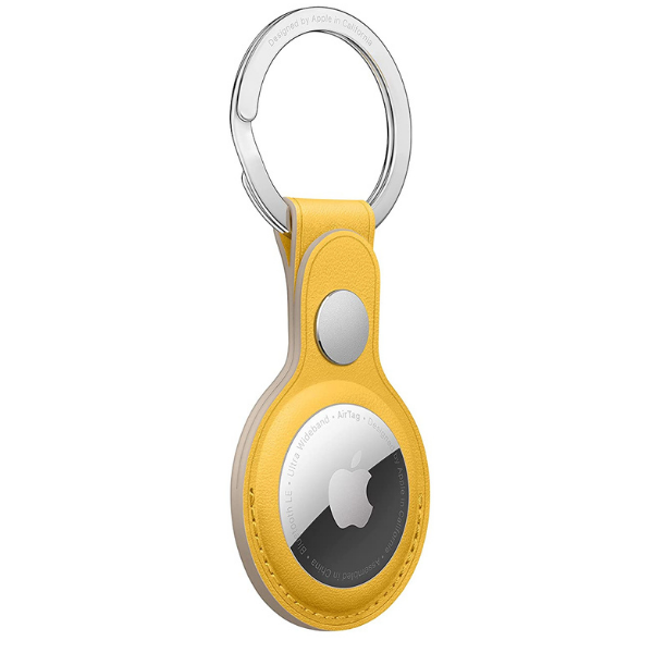 Apple (MM063ZM/A) AirTag Leather Key Ring