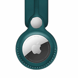 Apple MM013ZM/A AirTag Leather Loop Forest Green
