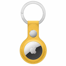 Apple (MM063ZM/A) AirTag Leather Key Ring