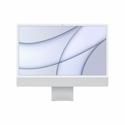 Apple MGPD3HN/A All-in-One Desktop, HD Camera, 8 GB, 512 GB, 24 Inches, Apple M1 Chip, Silver