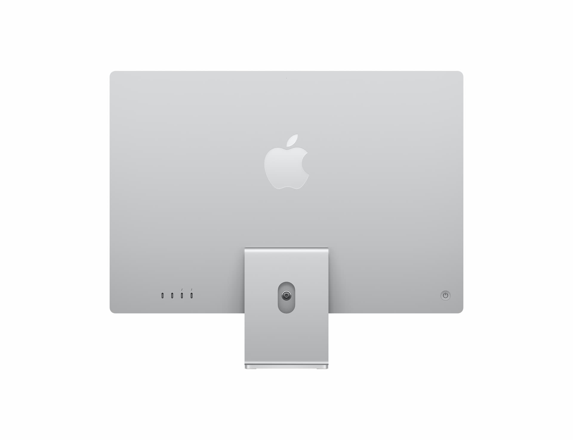 Apple MGPD3HN/A iMac with Retina 4.5K , 24-inch, M1chip with 8-core CPU and 8-core GPU, 512 GB, Silver