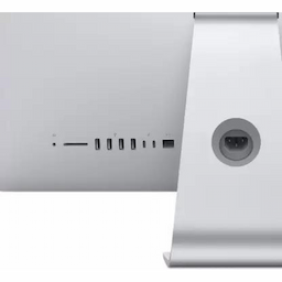 Apple MHK03HN/A All-in-One Desktop, Intel Core i5, 8 GB RAM, 256 GB SSD, macOS, White